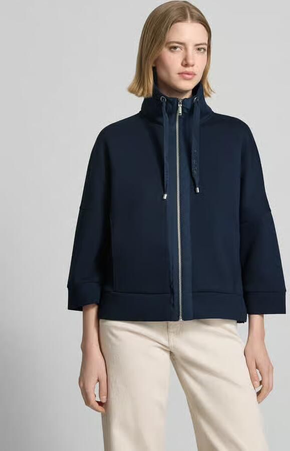 Tom Tailor regular fit sweatjack met viscose - Foto 5