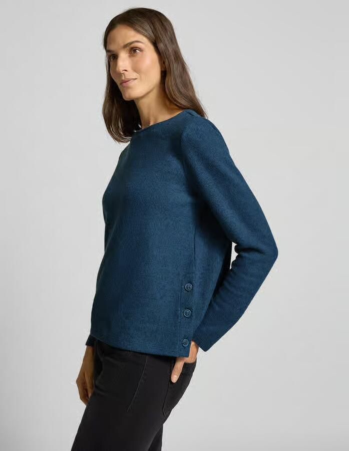 Tom Tailor Regular fit sweatshirt met viscose - Foto 2