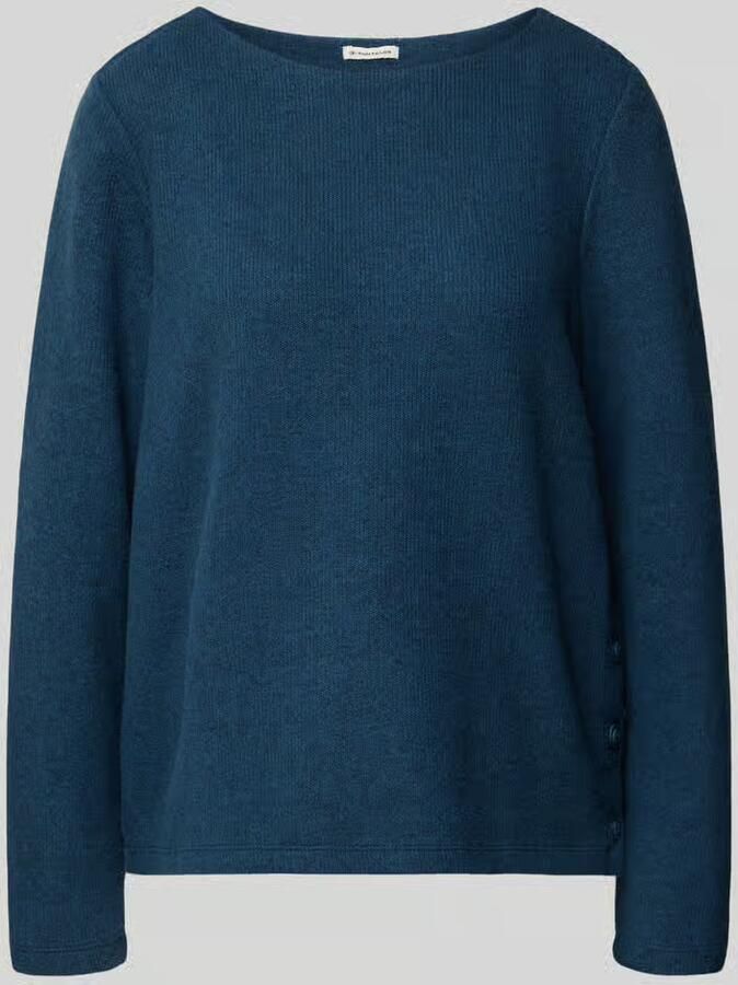 Tom Tailor Regular fit sweatshirt met viscose
