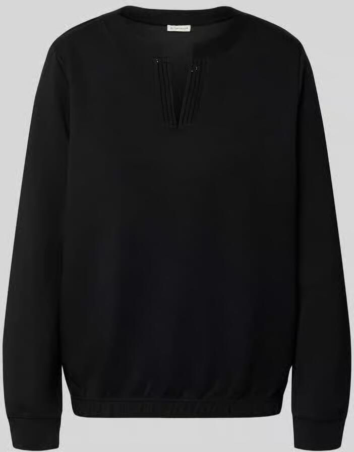 Tom Tailor Regular fit sweatshirt met viscose