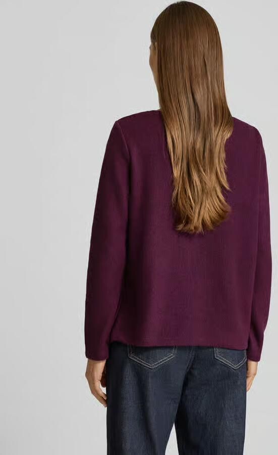 Tom Tailor Regular fit sweatshirt met viscose
