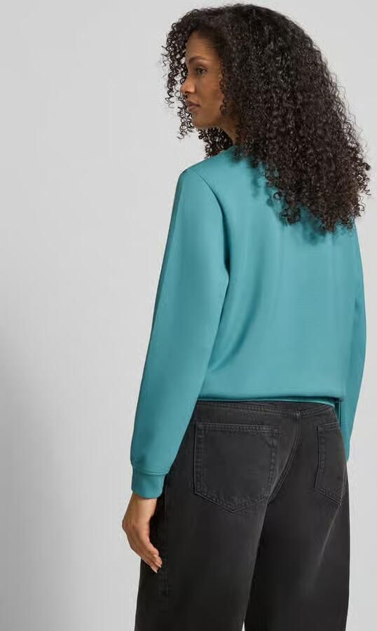 Tom Tailor Regular fit sweatshirt met viscose - Foto 4
