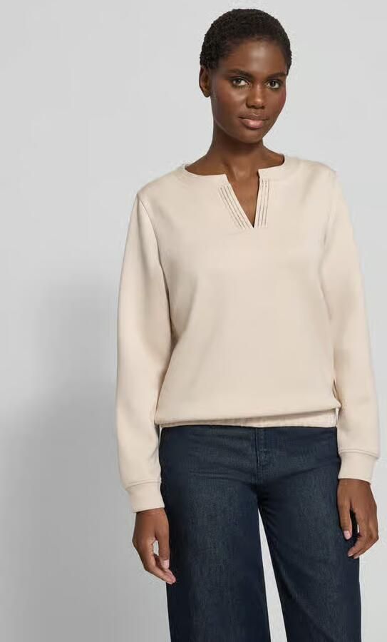 Tom Tailor Regular fit sweatshirt met viscose - Foto 3