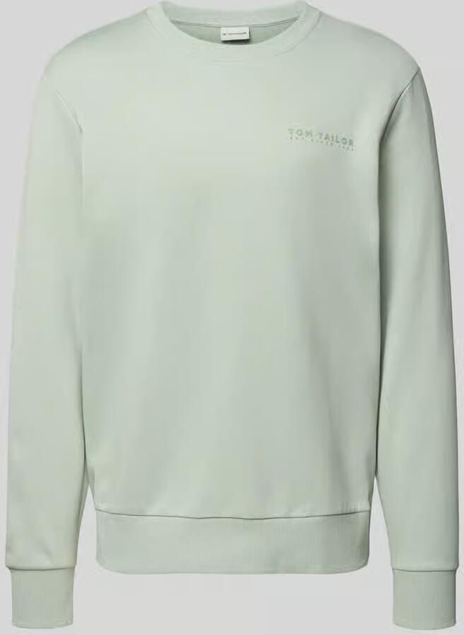 Tom Tailor Regular fit sweatshirt van katoenmix