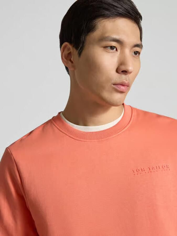 Tom Tailor Regular fit sweatshirt van katoenmix - Foto 2