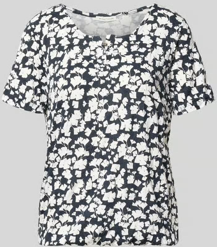 Tom Tailor Regular fit T-shirt met viscose - Foto 2