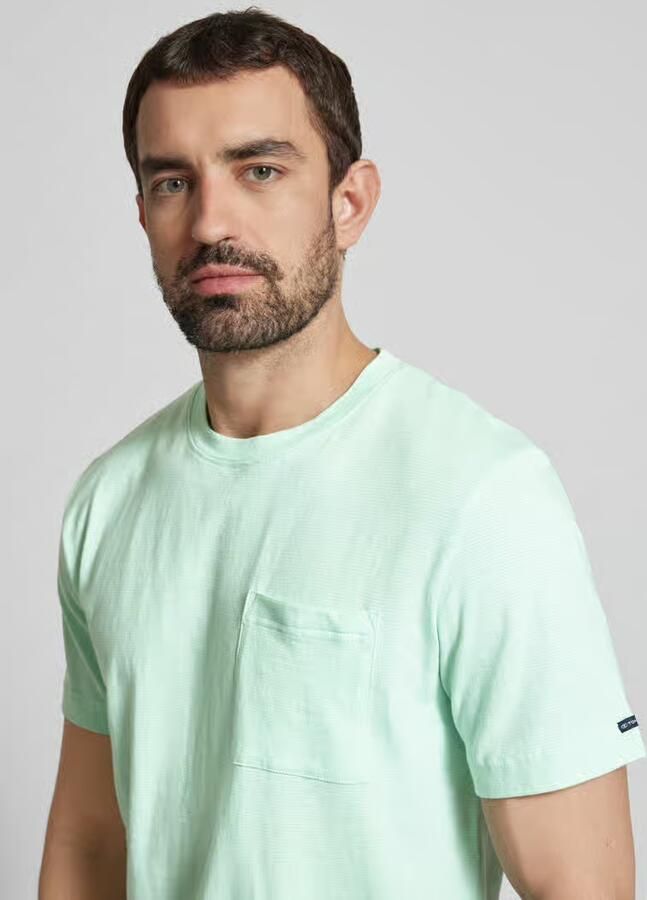 Tom Tailor Regular fit T-shirt van katoenmix