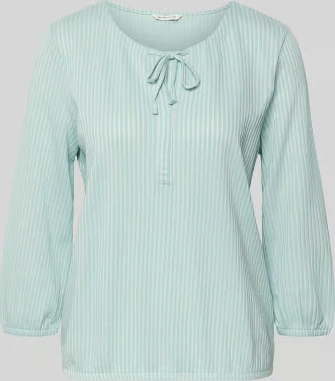 Tom Tailor Regular Fit T-shirt van katoenmix