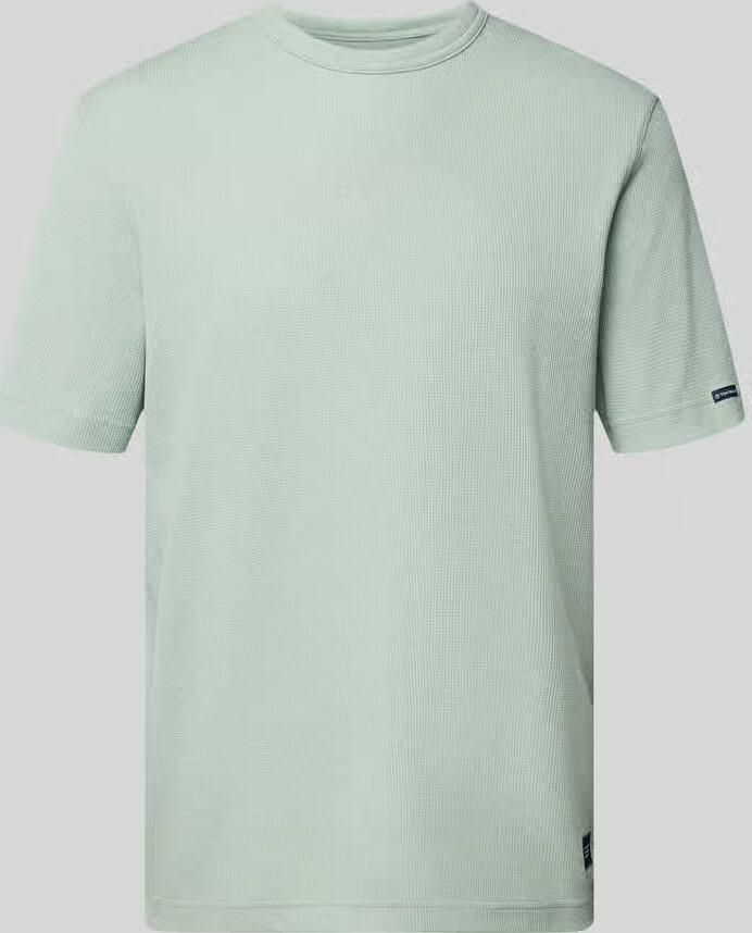 Tom Tailor Regular Fit T-shirt van katoenmix