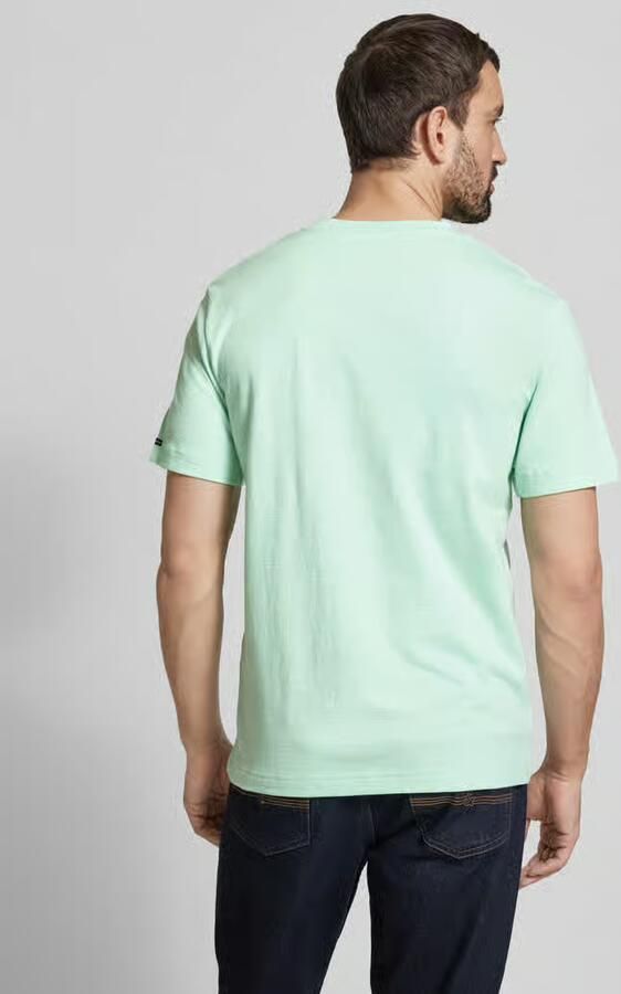 Tom Tailor Regular fit T-shirt van katoenmix