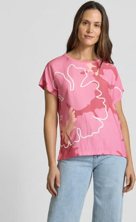 Tom Tailor Regular fit T-shirt van pure viscose - Foto 2