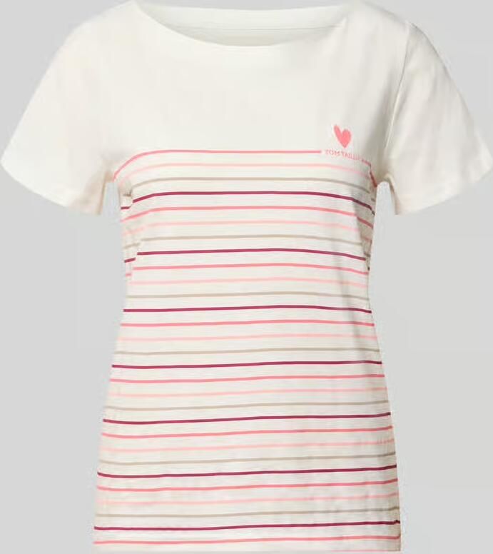 Tom Tailor regular fit T-shirt van puur biologisch katoen - Foto 2