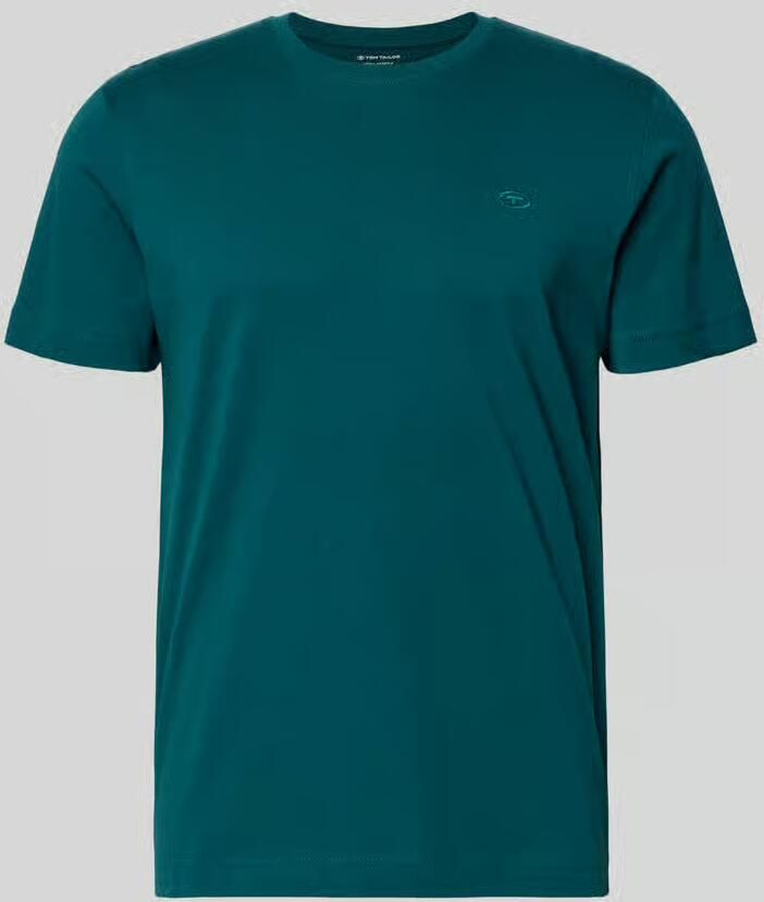 Tom Tailor Regular fit T-shirt van puur katoen