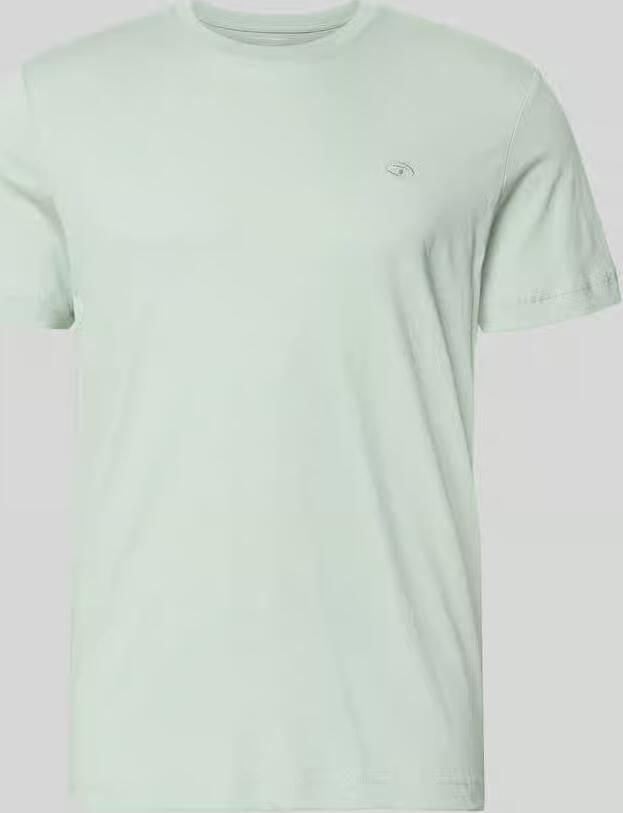 Tom Tailor Regular fit T-shirt van puur katoen