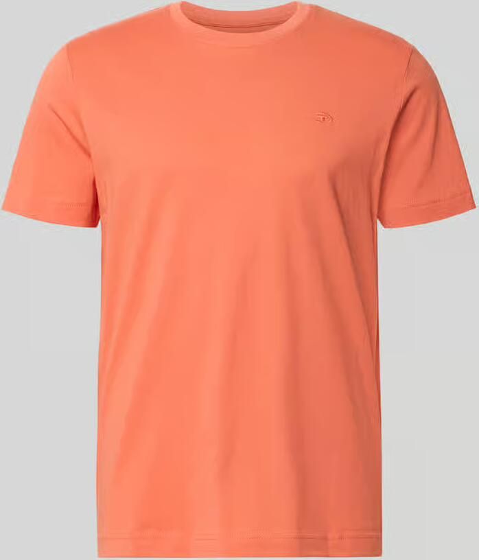 Tom Tailor Regular fit T-shirt van puur katoen
