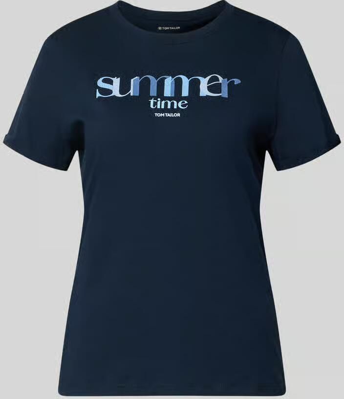 Tom Tailor regular fit T-shirt van puur katoen - Foto 2