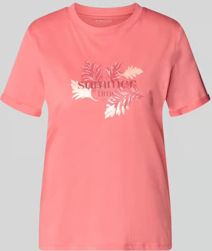 Tom Tailor regular fit T-shirt van puur katoen - Foto 2