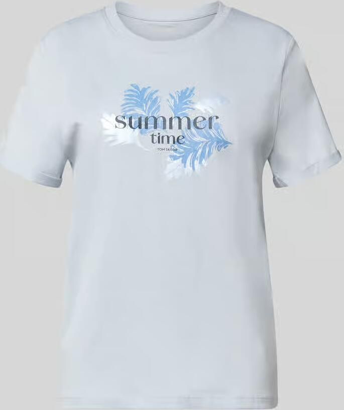 Tom Tailor regular fit T-shirt van puur katoen - Foto 2