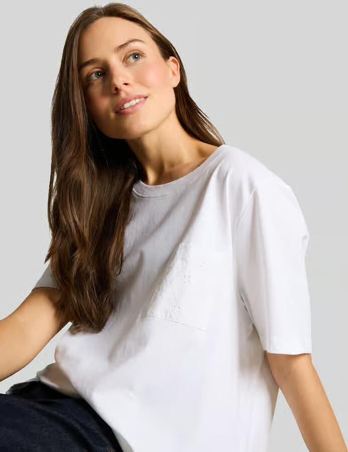 Tom Tailor regular fit T-shirt van puur katoen