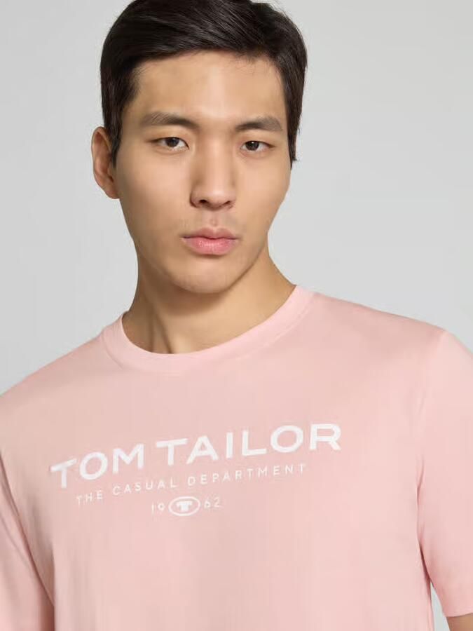 Tom Tailor Regular fit T-shirt van puur katoen - Foto 2