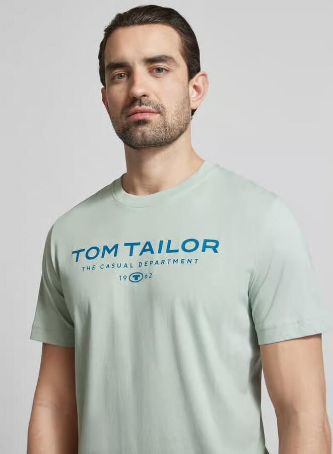 Tom Tailor Regular fit T-shirt van puur katoen - Foto 2