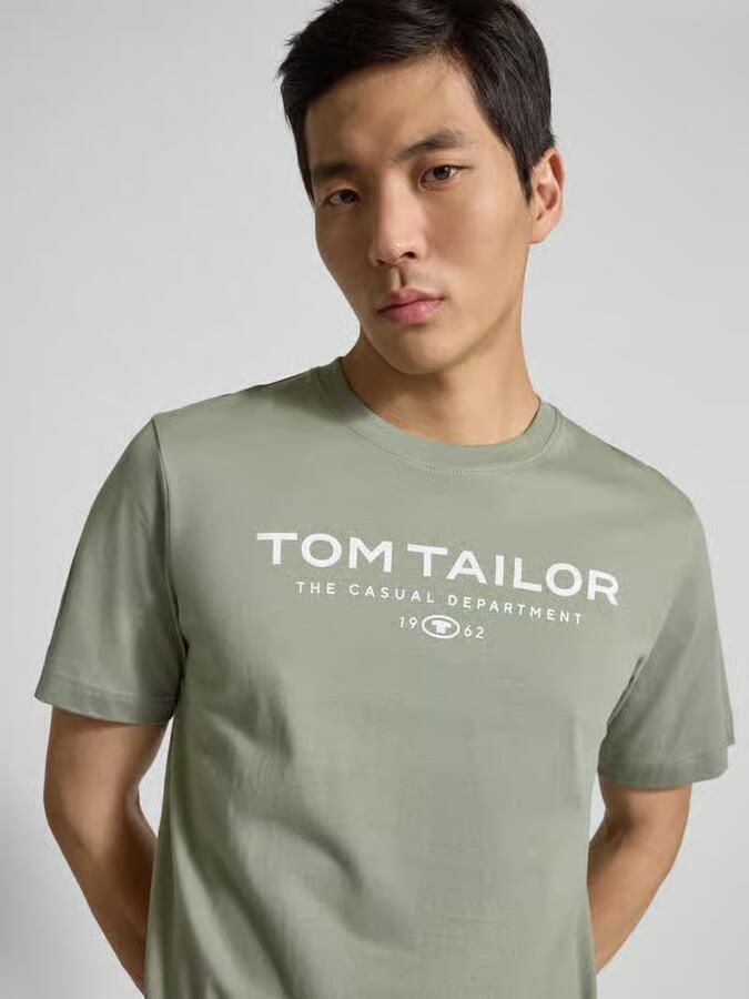 Tom Tailor Regular fit T-shirt van puur katoen - Foto 2