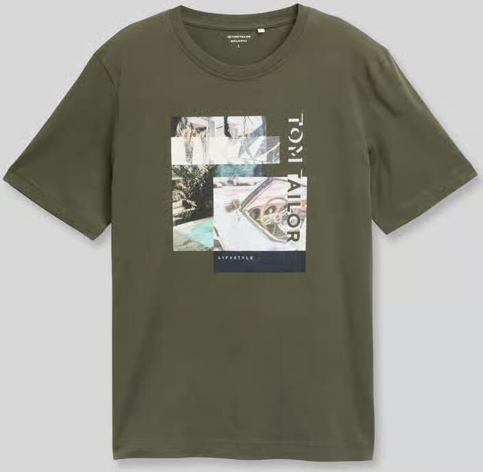 Tom Tailor regular fit T-shirt van puur katoen - Foto 2