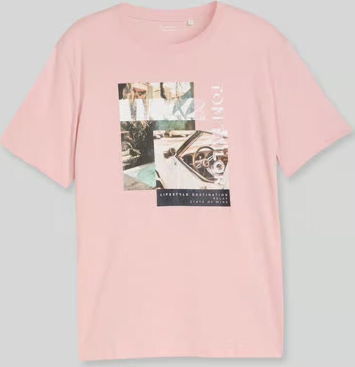 Tom Tailor regular fit T-shirt van puur katoen - Foto 2