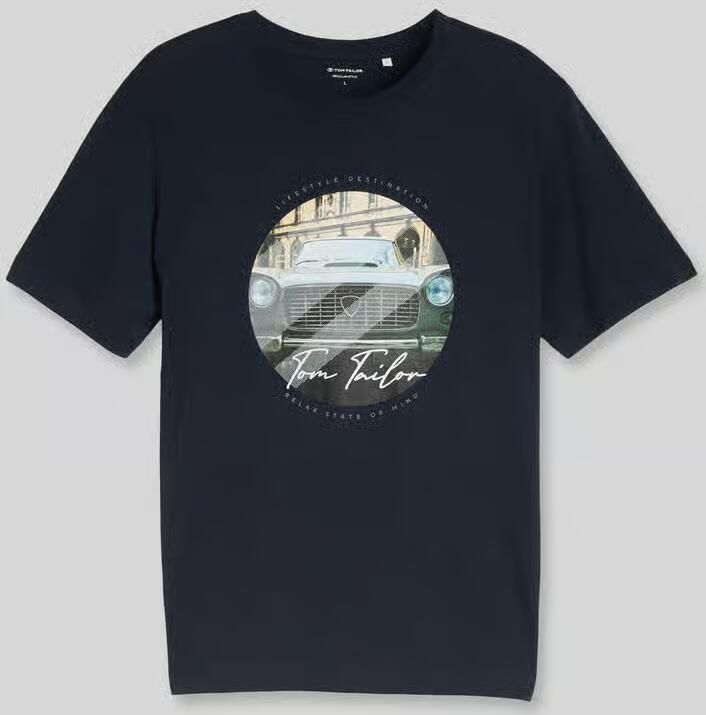 Tom Tailor regular fit T-shirt van puur katoen - Foto 2