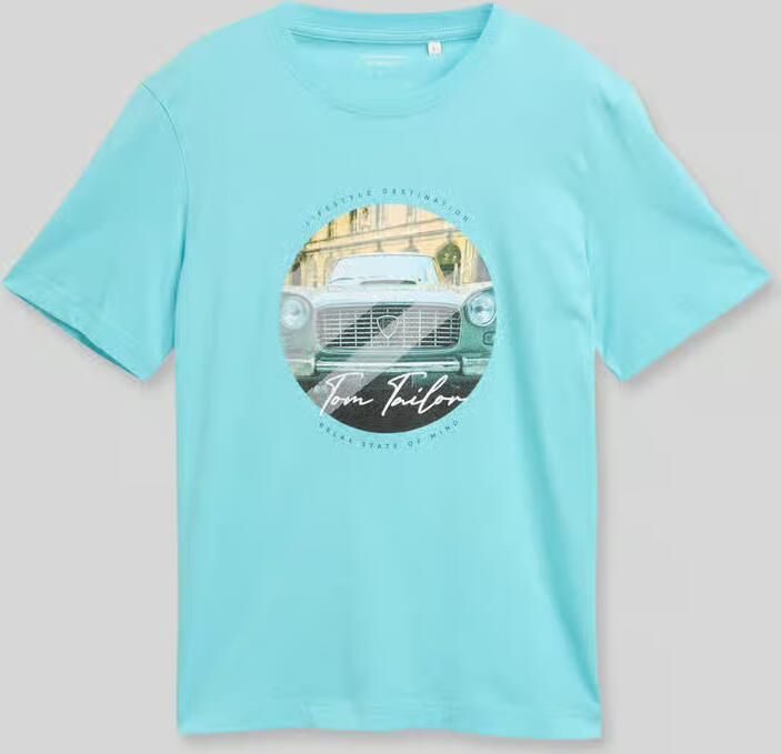 Tom Tailor regular fit T-shirt van puur katoen - Foto 2