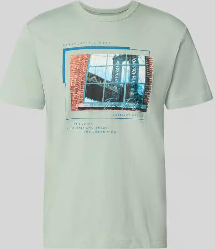 Tom Tailor regular fit T-shirt van puur katoen - Foto 2
