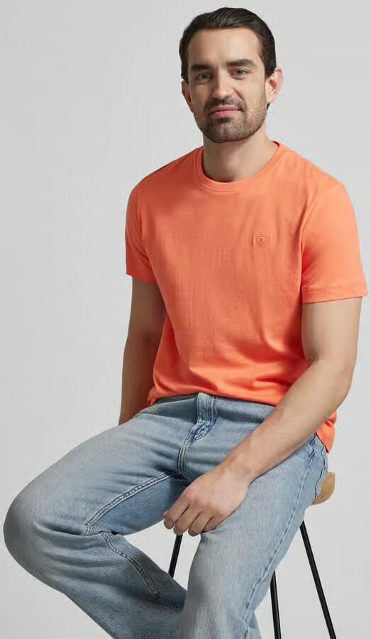 Tom Tailor Regular fit T-shirt van puur katoen - Foto 2