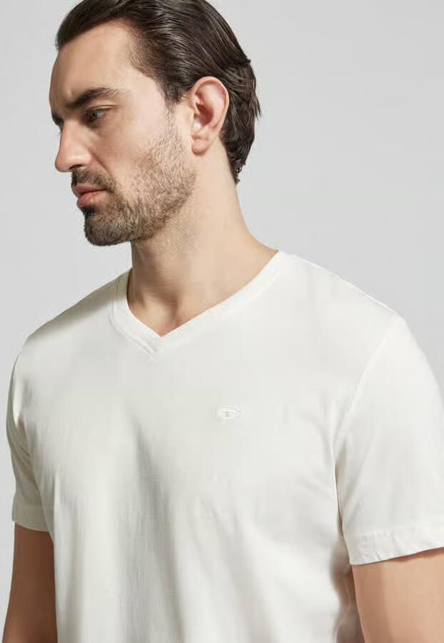 Tom Tailor Regular fit T-shirt van puur katoen