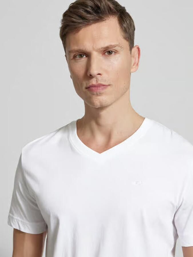 Tom Tailor Regular fit T-shirt van puur katoen