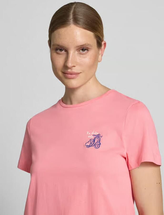 Tom Tailor regular fit T-shirt van puur katoen