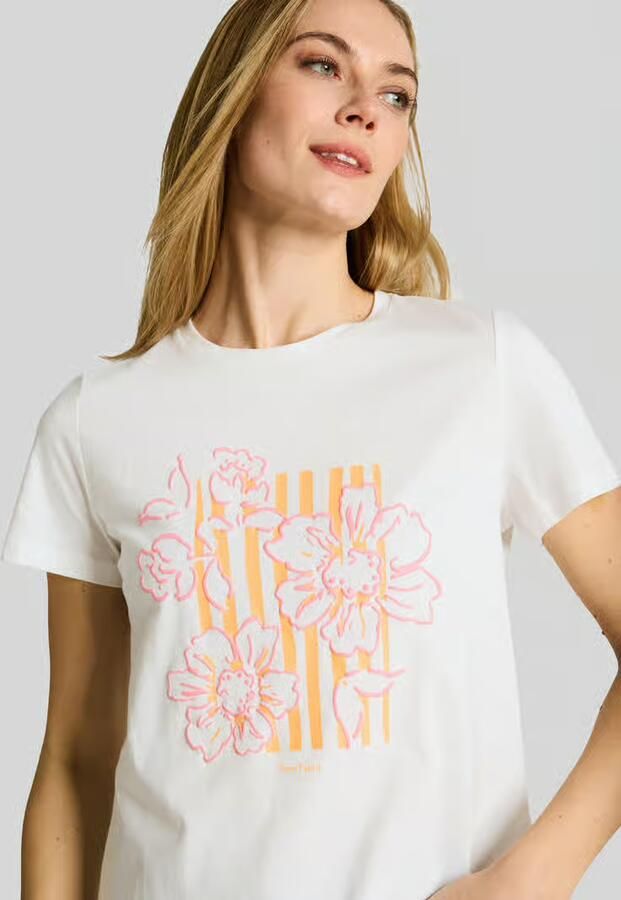 Tom Tailor regular fit T-shirt van puur katoen