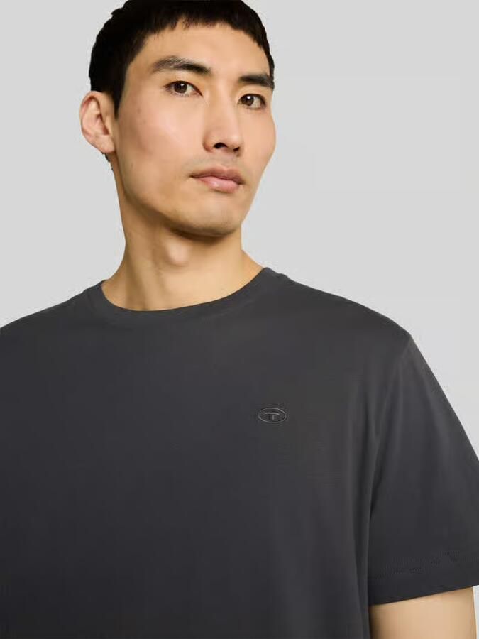 Tom Tailor regular fit T-shirt van puur katoen