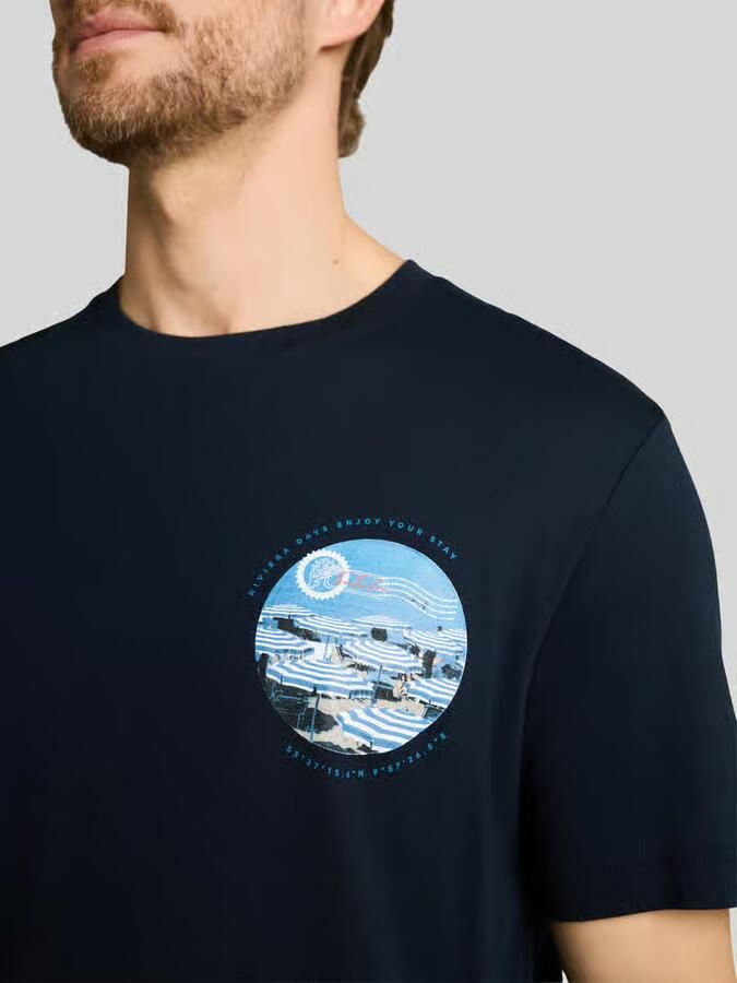 Tom Tailor regular fit T-shirt van puur katoen