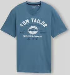 Tom Tailor regular fit T-shirt van puur katoen