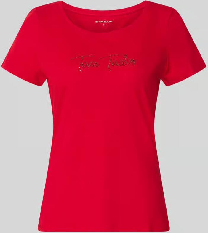 Tom Tailor regular fit T-shirt van puur katoen