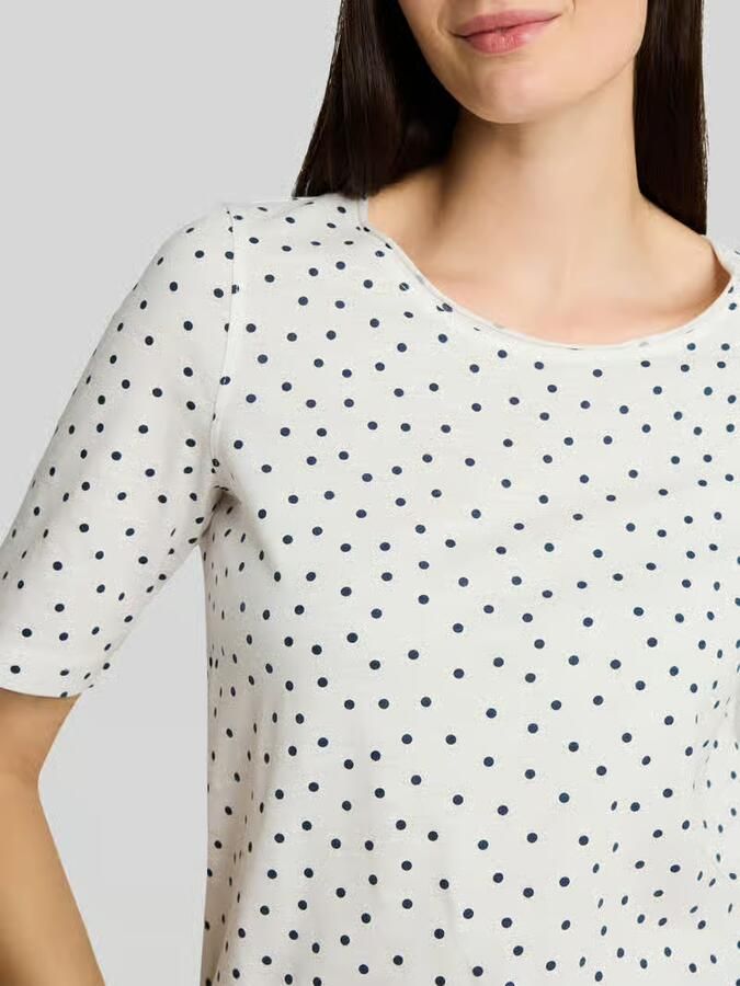 Tom Tailor Regular fit t-shirt van puur katoen