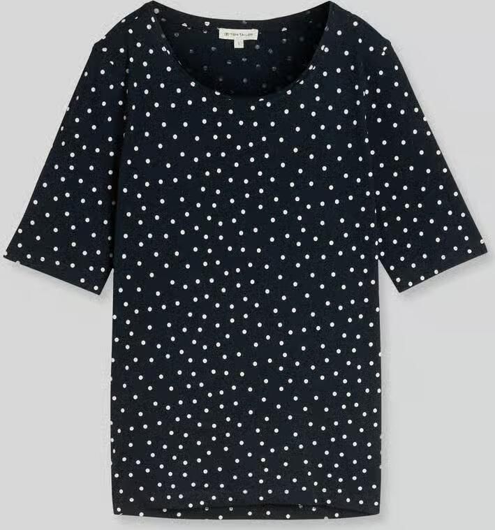 Tom Tailor Regular fit t-shirt van puur katoen