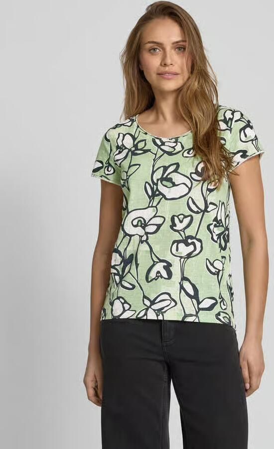 Tom Tailor Regular fit T-shirt van puur katoen - Foto 2