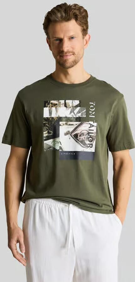 Tom Tailor regular fit T-shirt van puur katoen - Foto 2