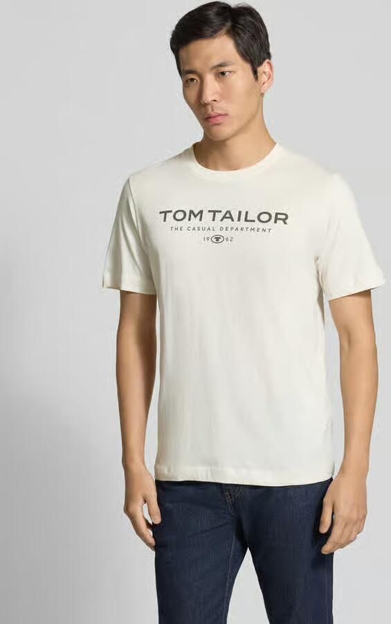 Tom Tailor Regular fit T-shirt van puur katoen - Foto 2
