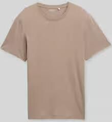 Tom Tailor Regular fit T-shirt van puur katoen met logo-stitching - Foto 1