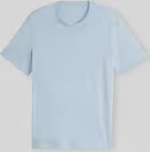 Tom Tailor Regular fit T-shirt van puur katoen met logo-stitching