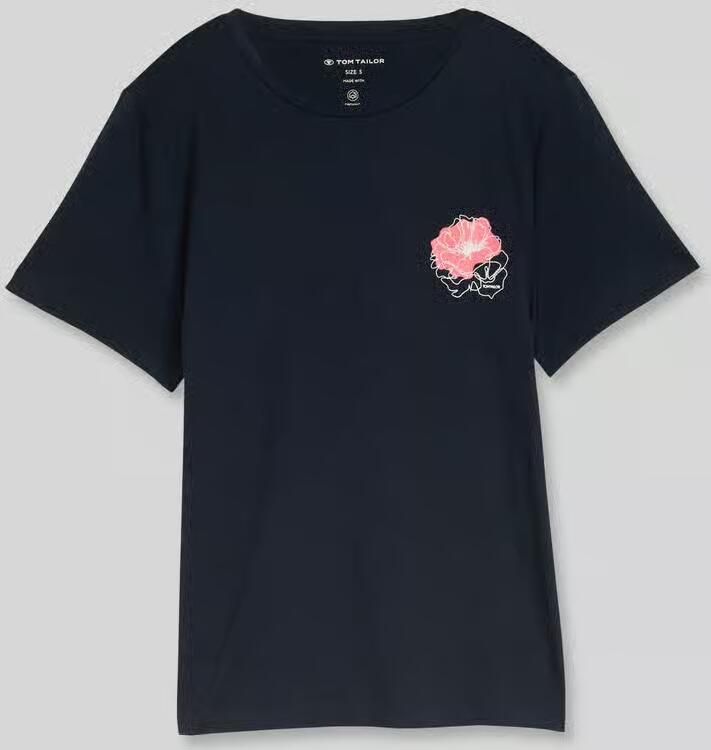 Tom Tailor regular fit T-shirt van puur katoen met motiefprint - Foto 2