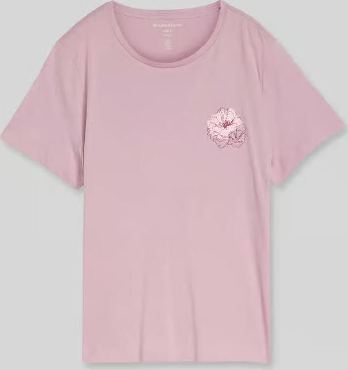 Tom Tailor regular fit T-shirt van puur katoen met motiefprint - Foto 2