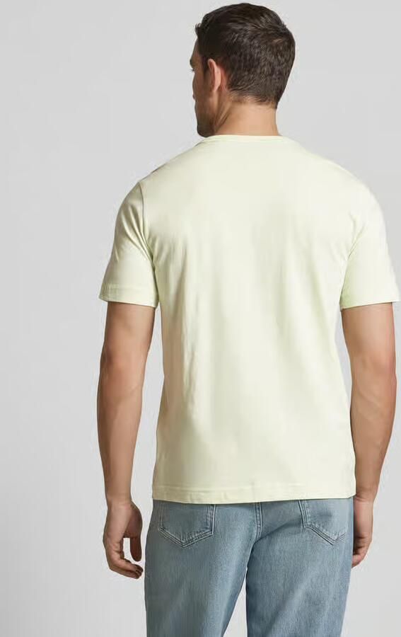 Tom Tailor Regular fit T-shirt van puur katoen met rubberen logoprint - Foto 2